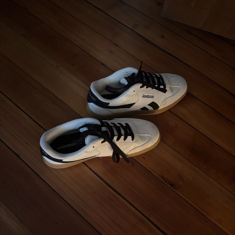 Reebok Black and White Sneakers